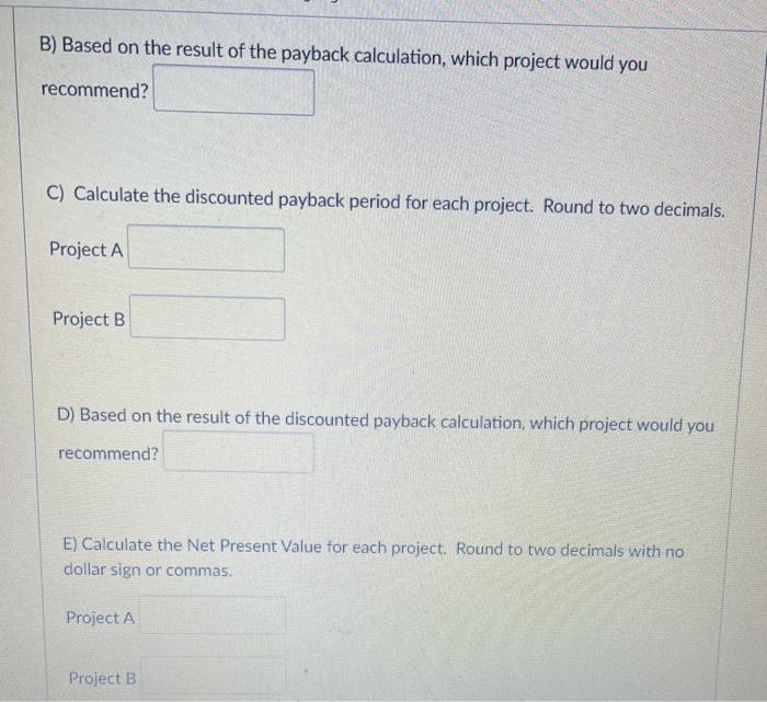 The company's required rate of return for projects of this risk level