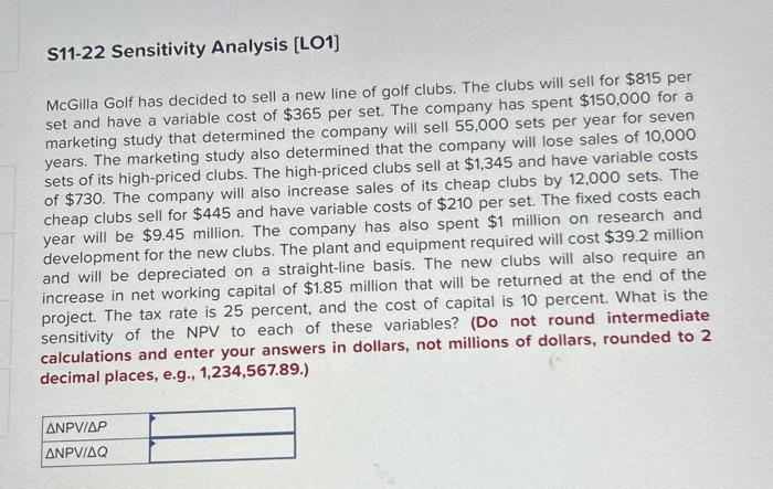 zero over the life of the project. Sales are projected at 51,000