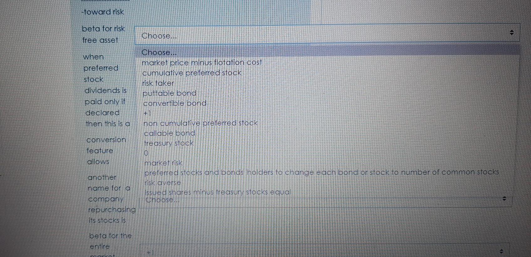 stock I need to solve conversion feature I need to solve another