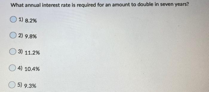 you borrow $50,000 for five years at an interest rate of 4.4%