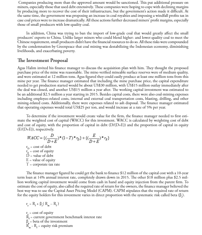 List some of the key risk factors involved in making this acquisition.