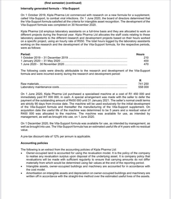 10 relates to the annual financial statements of Kipla Pharma Ltd for