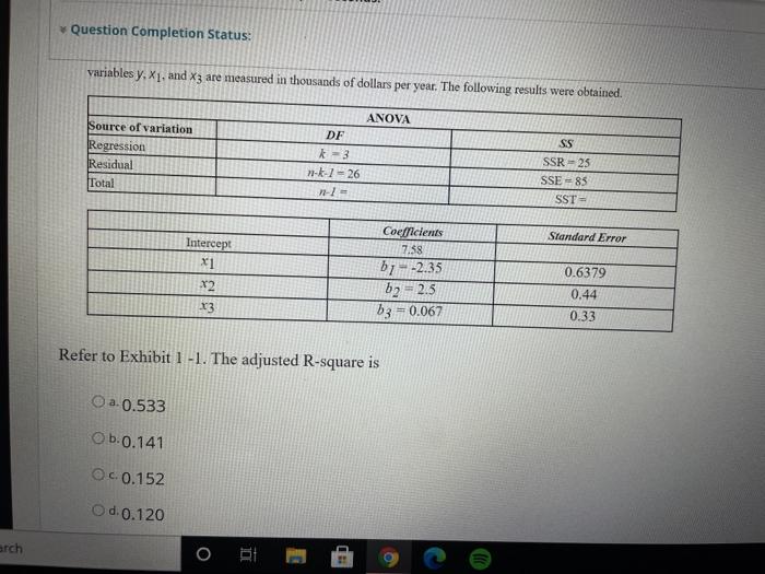 X Finance question | Chegge X GThe value of the statistic x