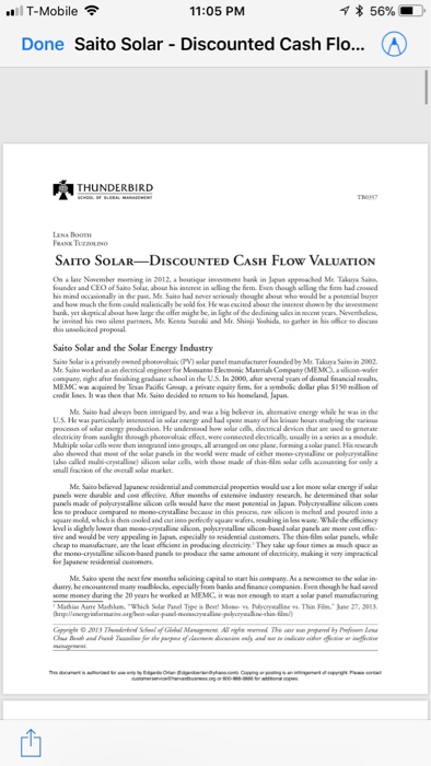  Based on the free cash flow forecast, provided in Appendix 3