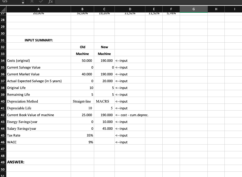 H J 1 GODIVA COMPANY IS CONSIDERING REPLACING A 5 YEAR OLD