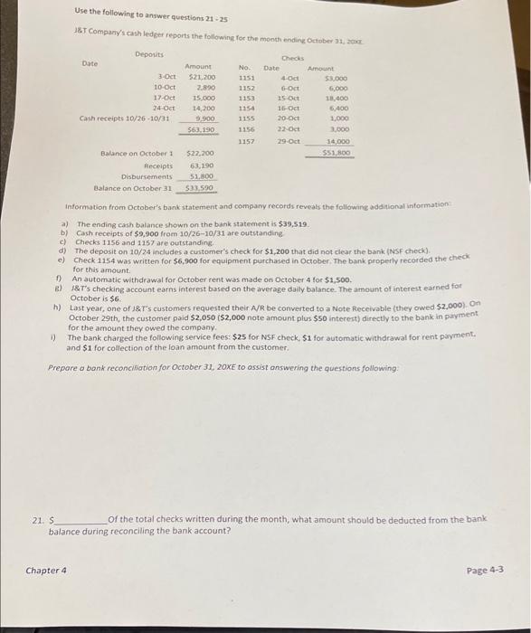 reports each of the following items as part of cash and cash