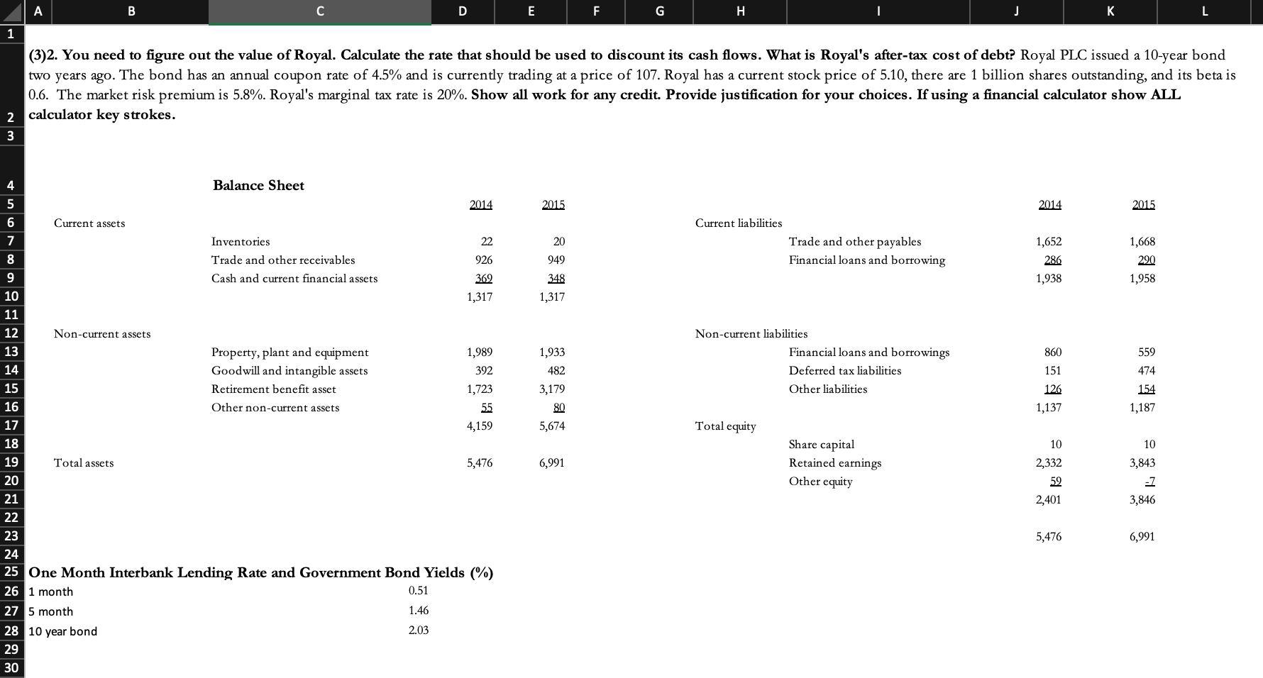 A B C D E F G H . J L