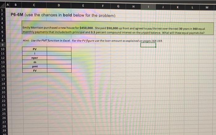  can you help me inputing the exact inputs into excel, I