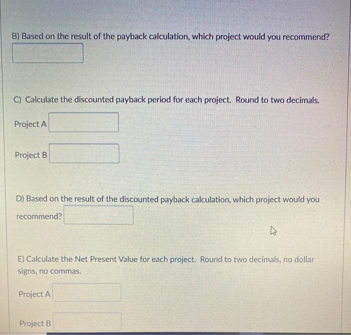The company's required rate of return for projects of this risk level