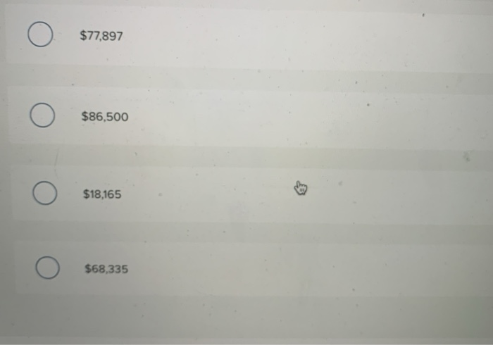 of new equipment at the start of the project. The equipment will