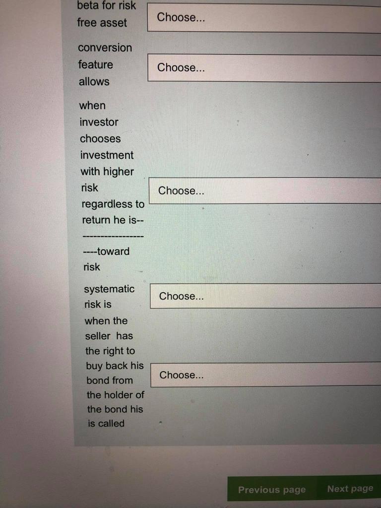  beta for risk Choose... free asset conversion feature allows Choose... when