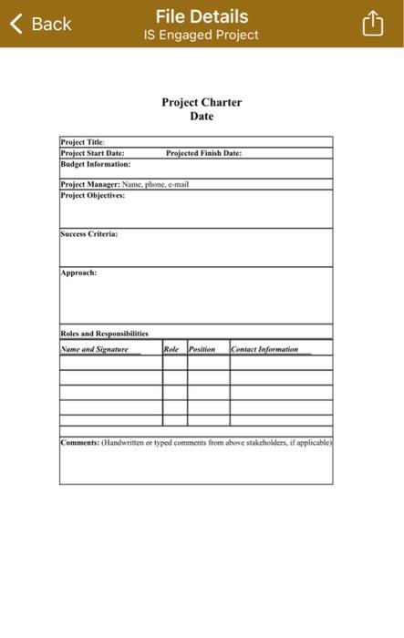  Hello professor, so This subject is basically IS Engaged Project. And