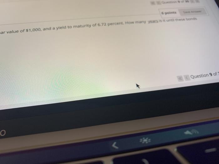 question will save this response. s response. n bonds outstanding with a