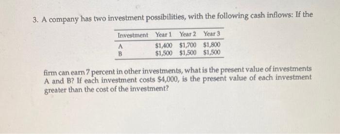 #3 please and thank you please show work without excel . thank