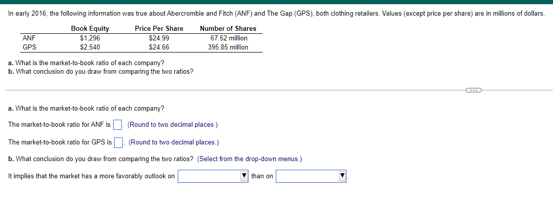 the drop down menu options are the "gap" and " amber