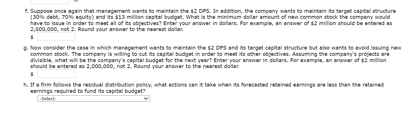 Brown is analyzing the capital requirements for Reynold Corporation for next year.