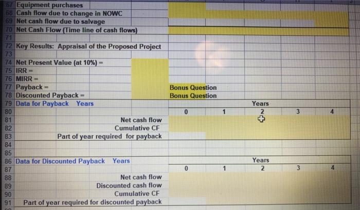 YEAR UNIT SALES Note about data tables. The data in the column