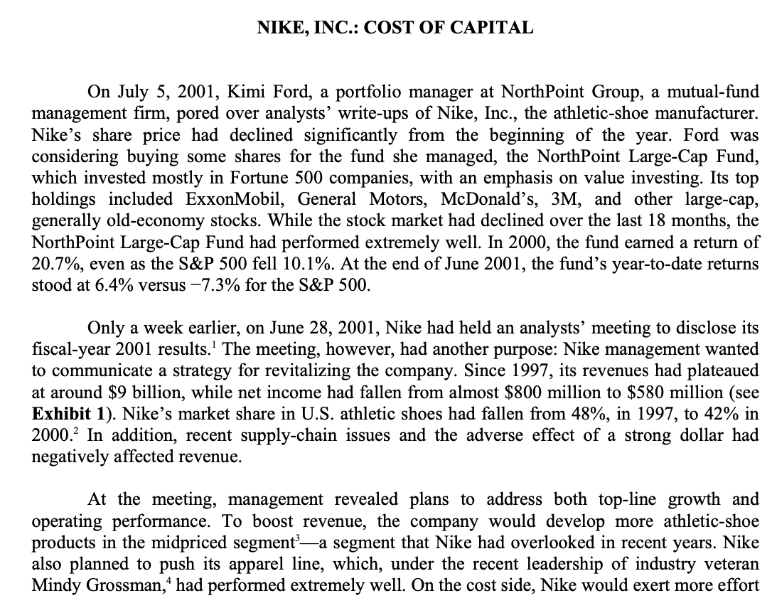 A) According to Exhibit 2, which is an analysis by Kimi Ford,