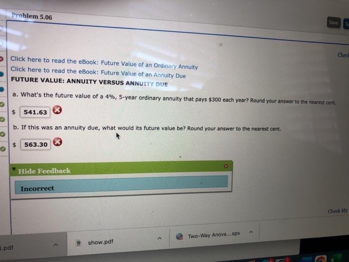 the eBook: Future Value of an ordinary Annuity Click here to read