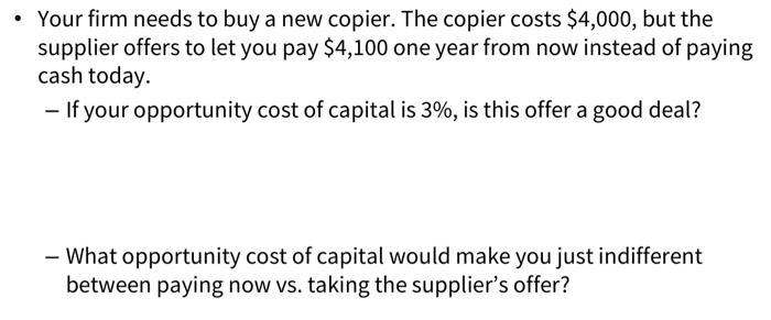  Please show me how to solve these using an excel spreadsheet