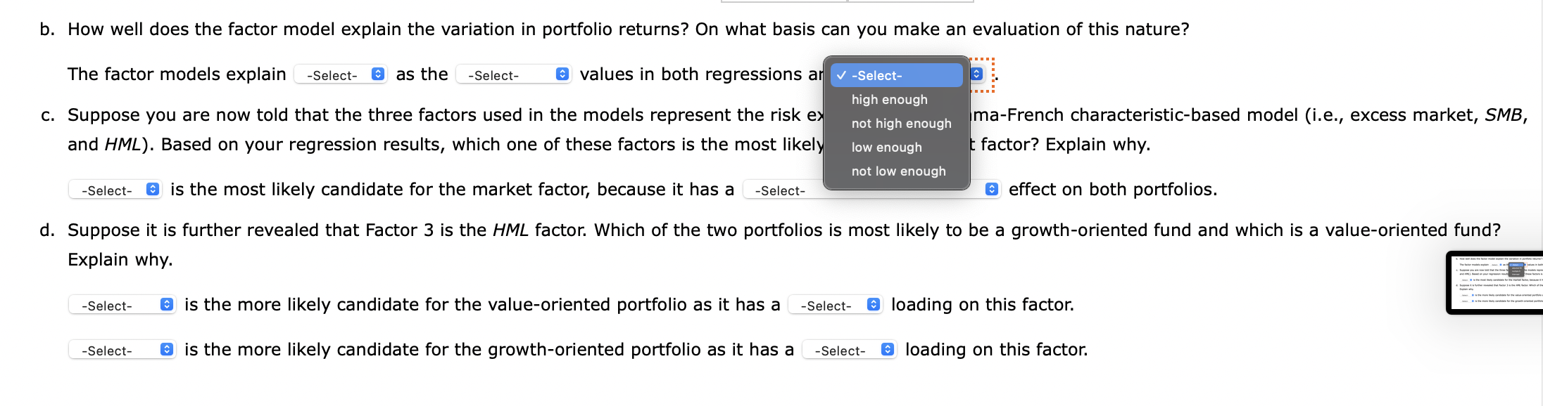 program such as Microsoft Excel to calculate your answers.) a. Using regression