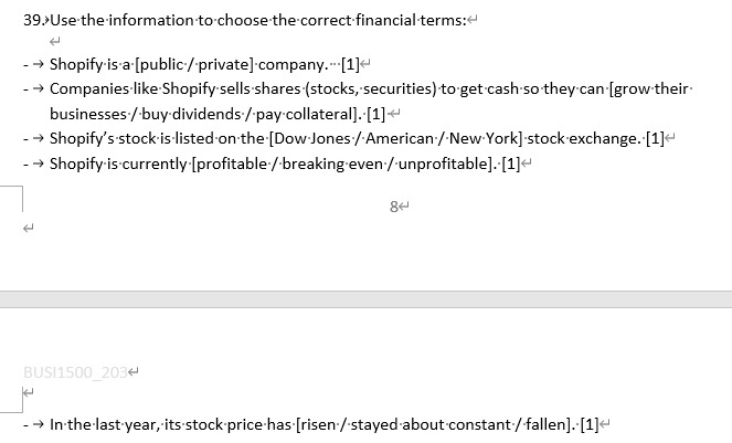 printing business, using Shopify's e- commerce platform for small businesses, so you