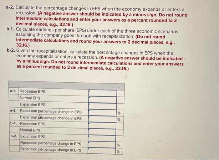 EPS... Sunrise, Inc., has no debt outstanding and a total market value