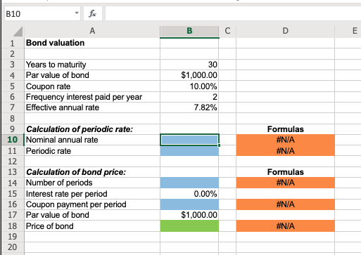 $1,000 par value bond. Its coupon rate is 10%, and interest is