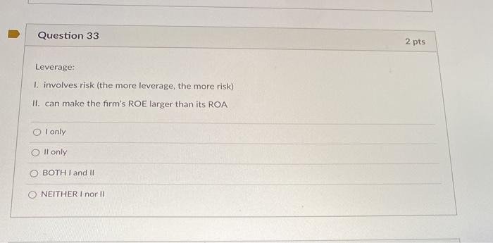corporation, the treasurer reports to: 1. the controller II. the CFO I