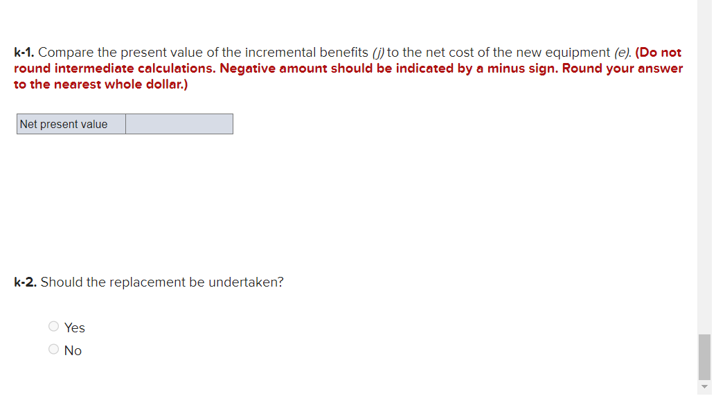 MACRS depreciation. Assume the new equipment would provide the following stream of