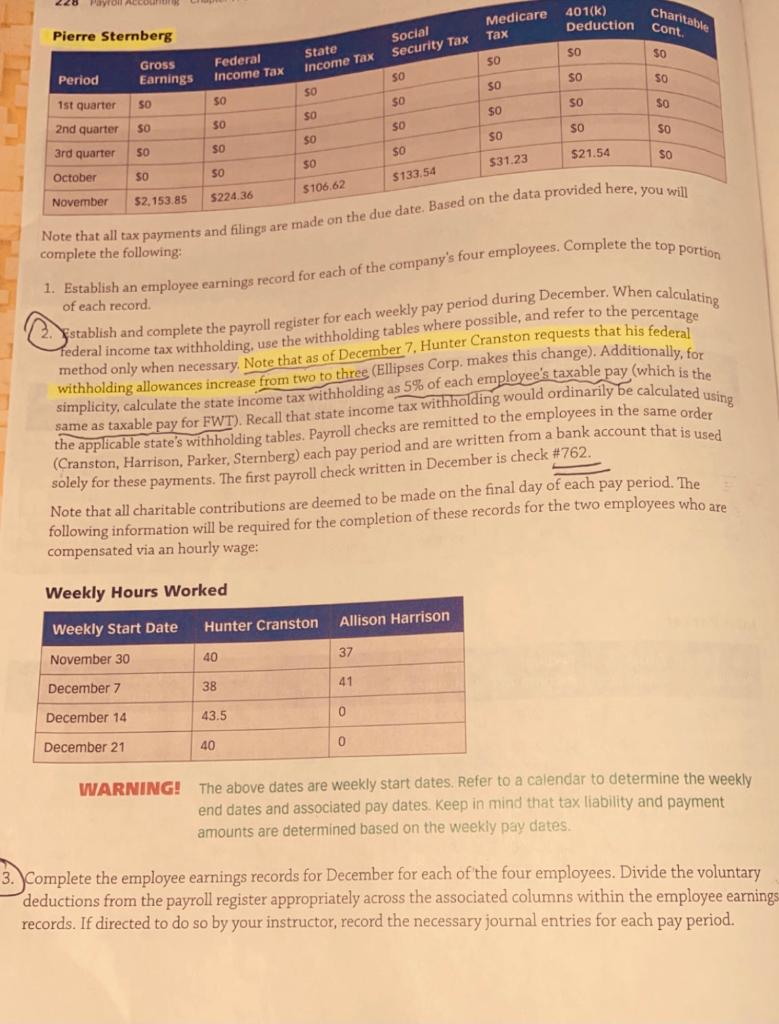 payroll data, are included in the Student Exercise Files download for this