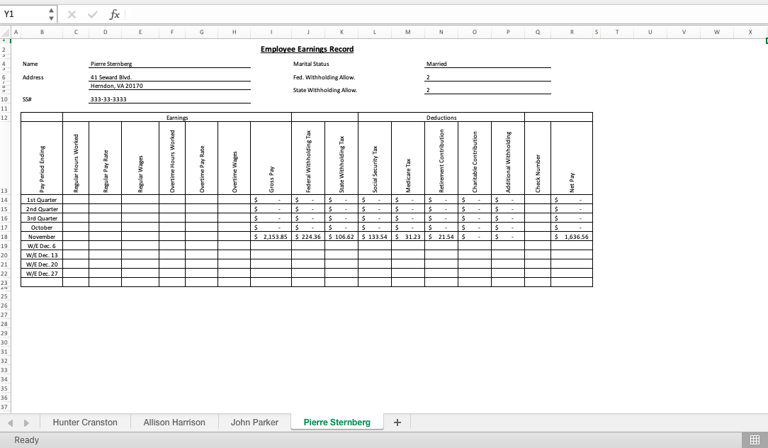 to name a third-party designee on forms During 2019 four individuals are
