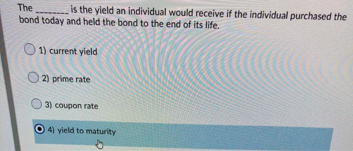 bond to answer the two questions below Current Rating rate Today is