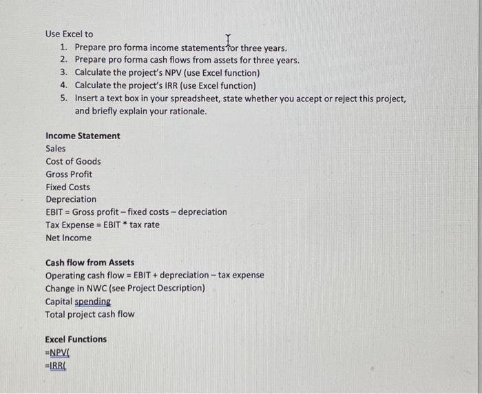 Excel workbook to the assignment link in Blackboard. Scenario You have a