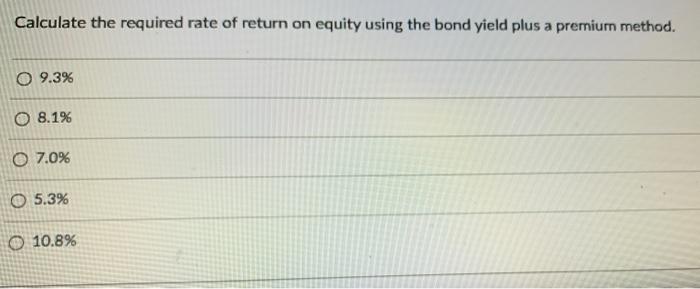 has the following liabilities and equity Liabilities and Stockholder's Equity Accounts payable