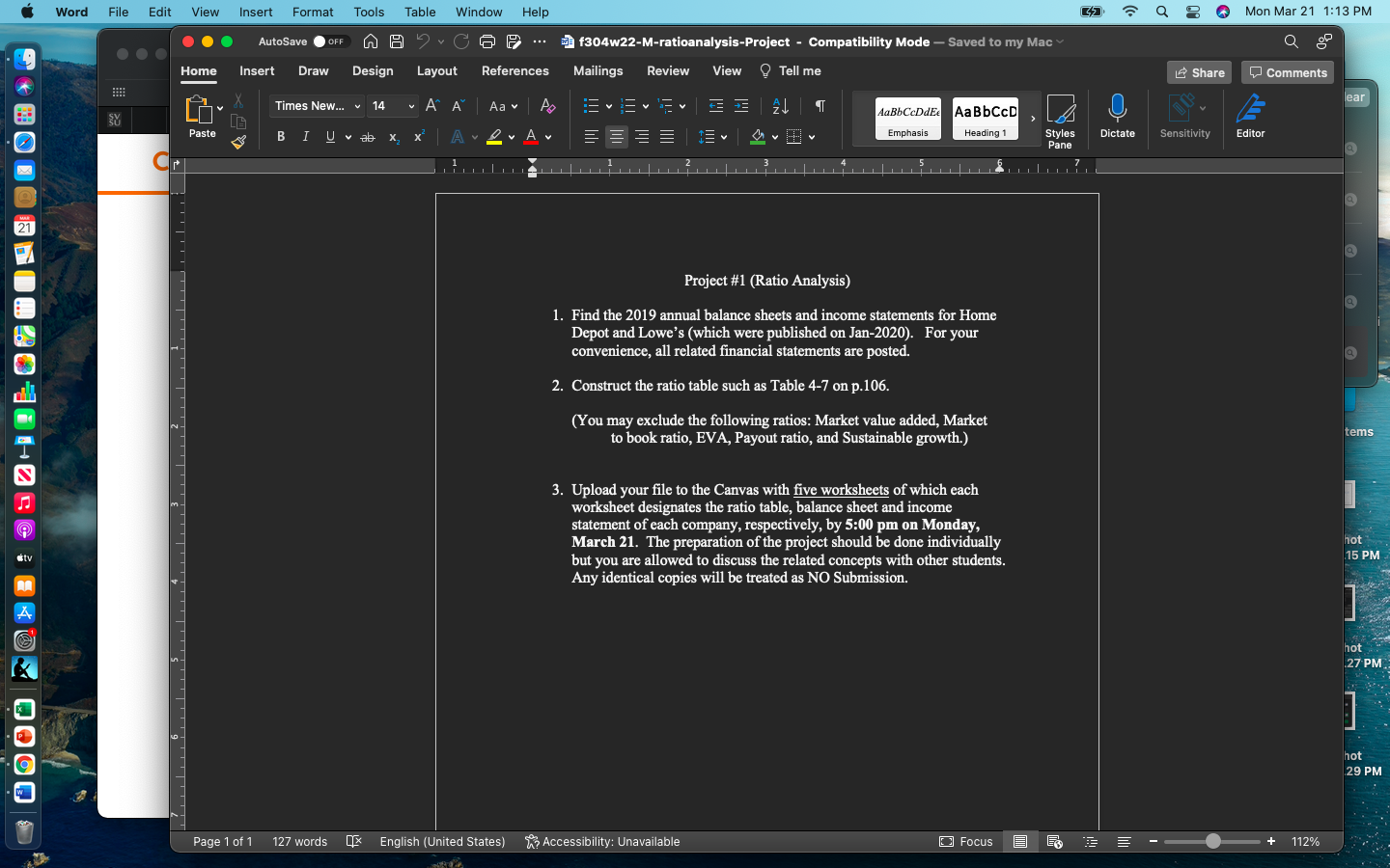 Q & Mon Mar 21 1:14 PM AutoSave OFF A Ce6 Profitability