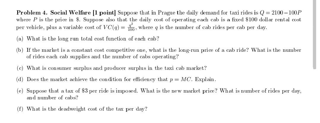 I need an answer, please help me, thanks Problem 4. Social