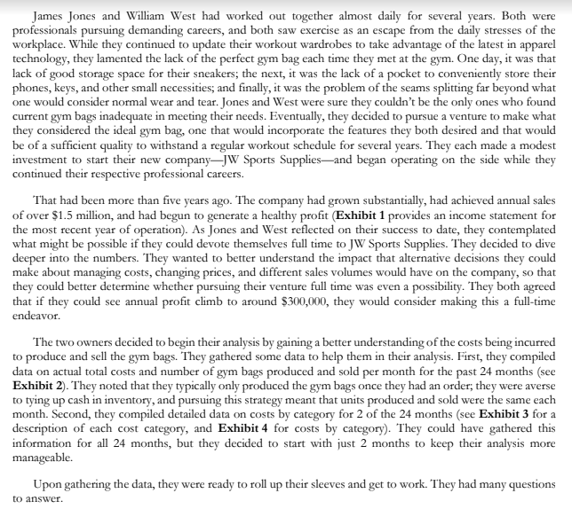 presents monthly data of units produced and sold along with the actual