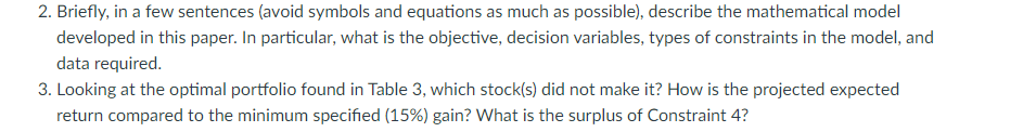  case study 2. Briefly, in a few sentences (avoid symbols and