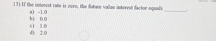 c) higher instantaneous d) lower long-term 11) If a stock has a