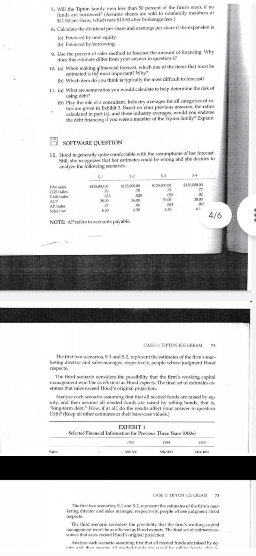 (3) another income statement assuming all new stock is issued. To help