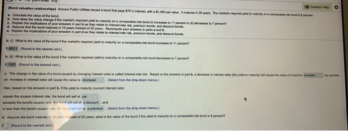 U b ond pay the 1000 persones Thema Calculate the wave of