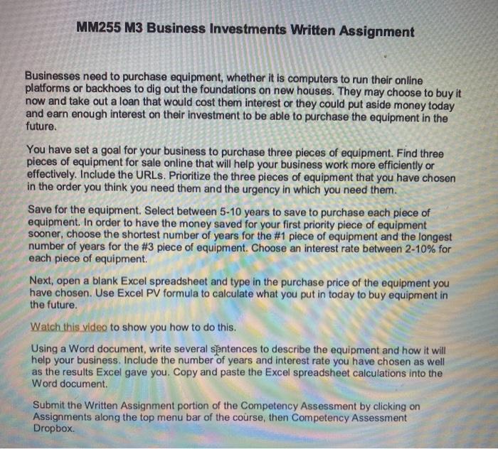 please type out and show calculations. please also include URLs for the