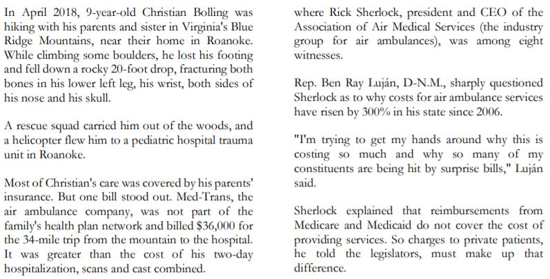 Please read the article and answer the questions below. In April 2018,