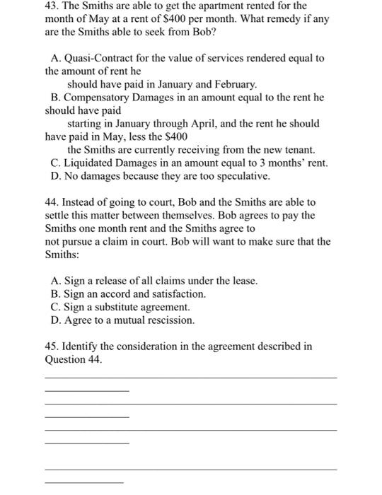 Smith (Lessee). The Lessor hereby devises and lets to the Lessee the