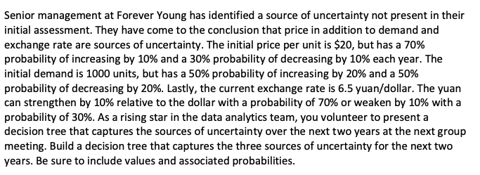 How do I make this a a decision tree in excel? &