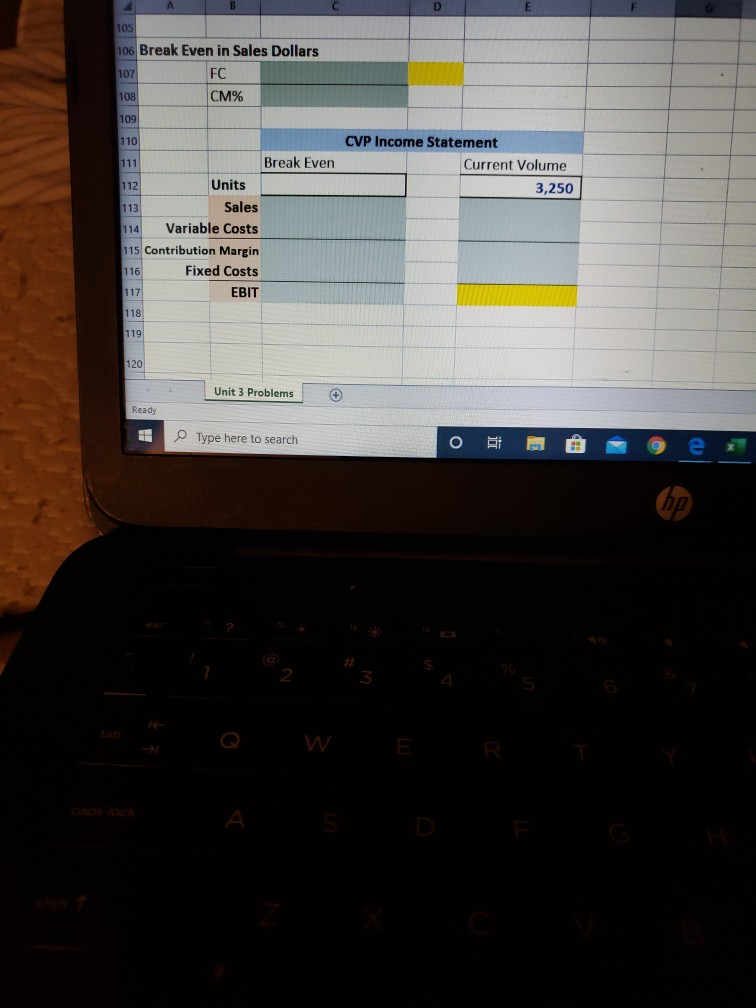 $1.85, and the average variable expense per cup is .67 cents. The