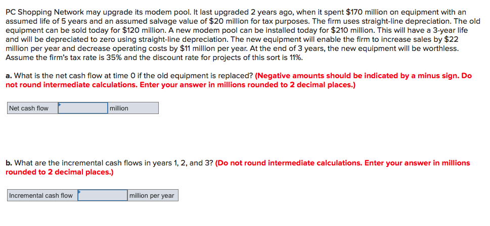  PC Shopping Network may upgrade its modem pool. It last upgraded