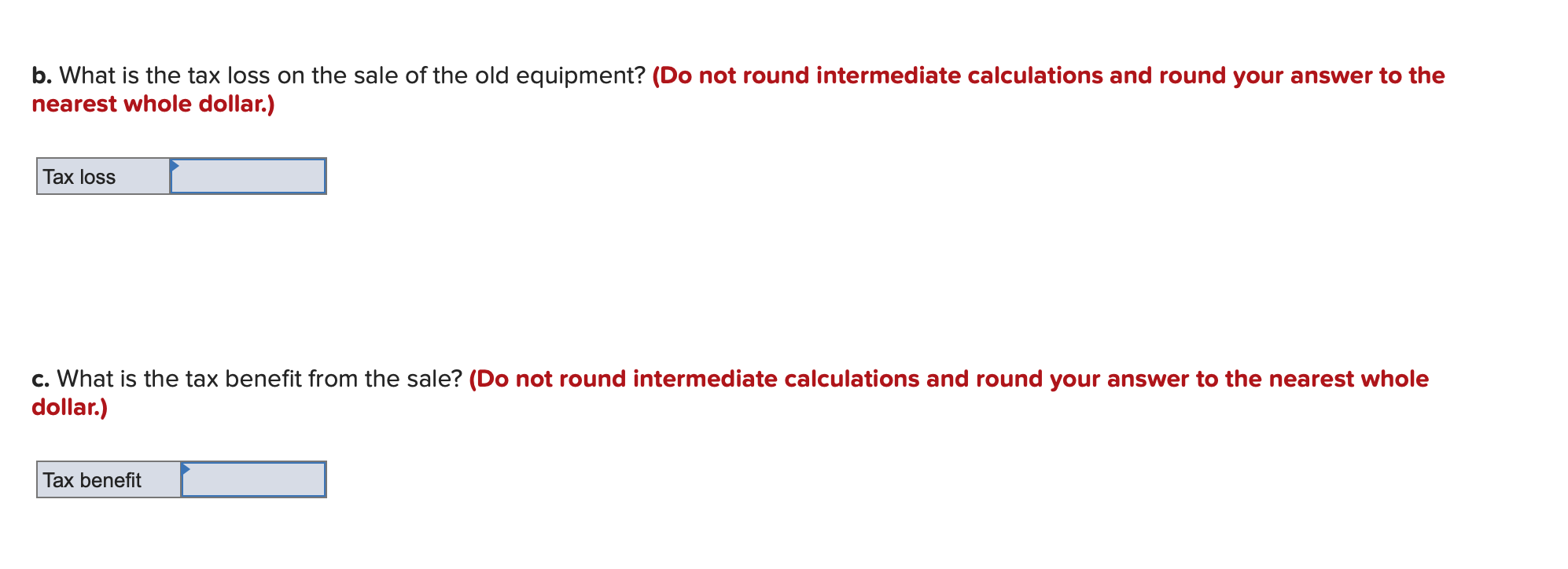 ago for $58,000. The equipment falls into the five-year category for MACRS
