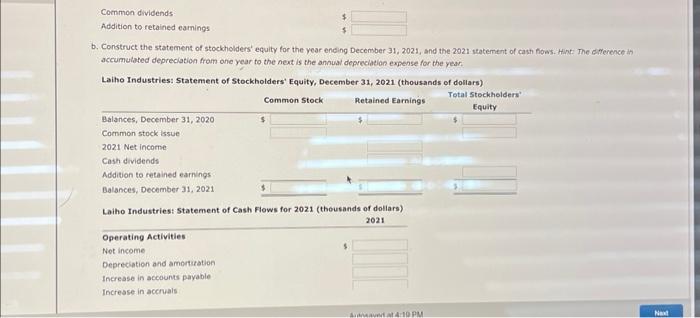 Hint: The diference ith accumulated depreciation from ane year to the next
